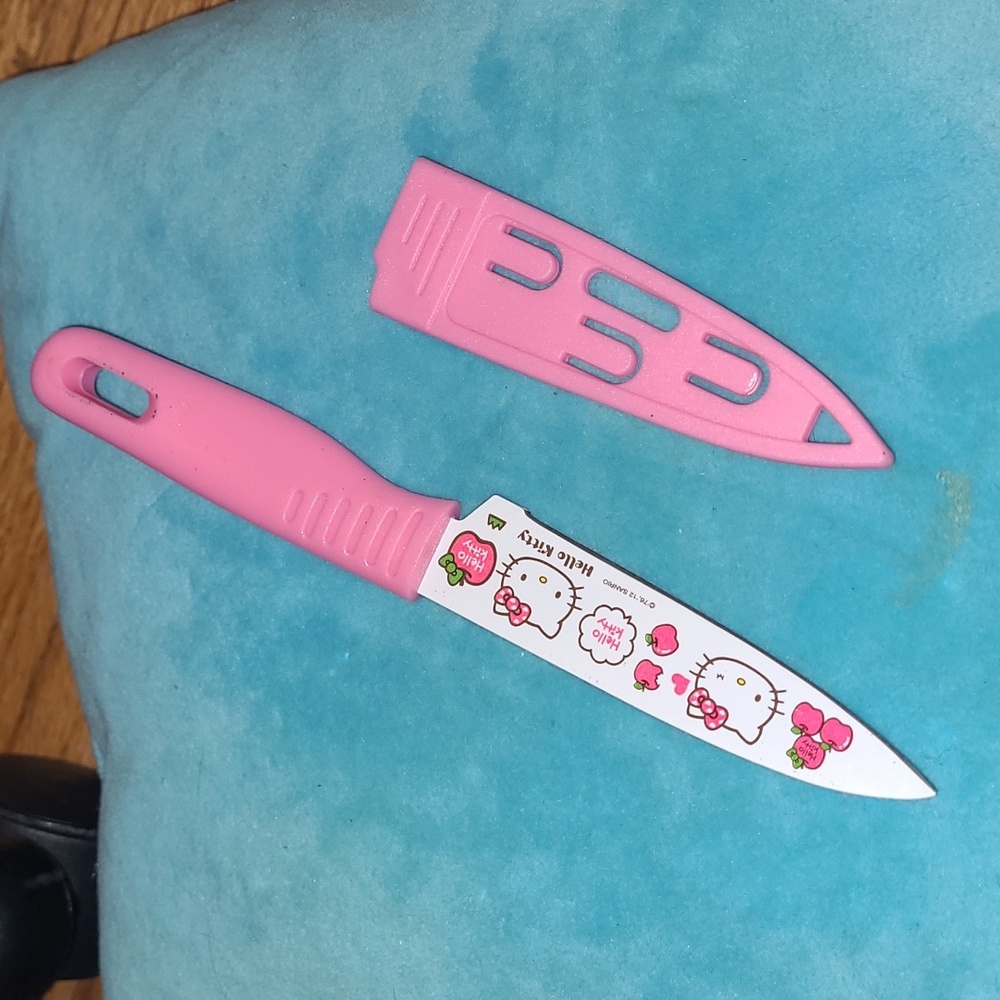 Hello Kitty Kitchen Knife
